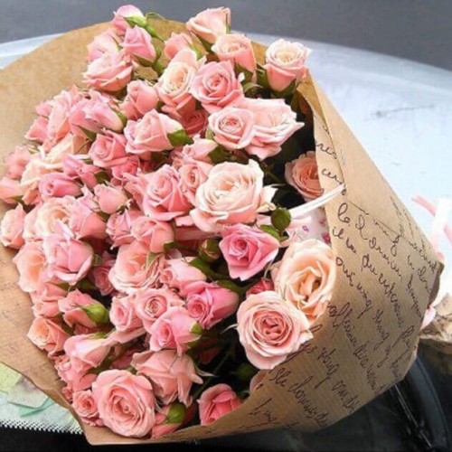 Букет кустовых роз Для тебя