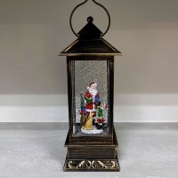 Игрушка новогодняя Светильник декоративный Дед Мороз