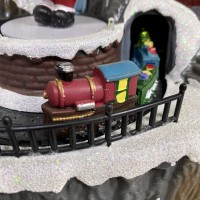 Игрушка новогодняя Домик деда Мороза, большой