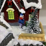 Игрушка новогодняя Домик деда Мороза, большой